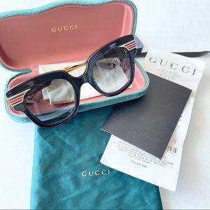 Gucci Havana Black Sunglasses Designer